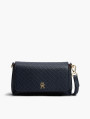 detail Tommy Hilfiger dámská tmavě modrá kabelka