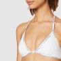 detail Calvin Klein dámská bílá podprsenka