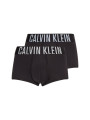 detail Calvin Klein pánské černé boxerky 2 pack