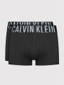 detail Calvin Klein pánské černé boxerky 2 pack