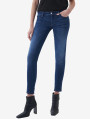 detail Salsa Jeans dámské modré džíny