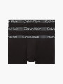detail Calvin Klein pánské černé boxerky 3 pack