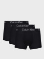 detail Calvin Klein pánské černé boxerky 3pack