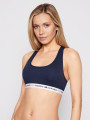 detail Tommy Hilfiger dámská tmavěmodrá sportovní podprsenka Iconic