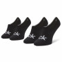 detail Calvin Klein pánské černé ponožky 2pack