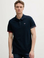 detail Tommy Jeans pánské tmavě modré polo tričko
