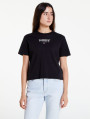 detail Tommy Jeans dámské černé tričko