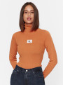 detail Calvin Klein dámský oranžový rolák