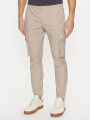 detail Calvin Klein pánské béžové cargo kalhoty