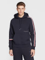 detail Tommy Hilfiger pánská tmavě modrá mikina