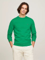 detail Tommy Hilfiger pánský zelený svetr 1985