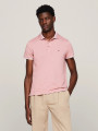 detail Tommy Hilfiger pánské starorůžové polo triko