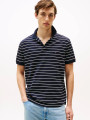 detail Tommy Hilfiger pánské tmavě modré polo triko