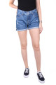 detail Pepe Jeans dámské modré džínové šortky Mable
