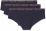 detail Tommy Hilfiger dámské tmavě modré kalhotky 3pack