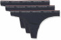 detail Tommy Hilfiger tmavě modré tanga 3pack