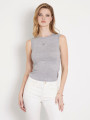 detail Guess dámský šedý top