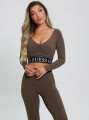 detail Guess dámský hnědý top