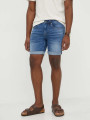 detail Pepe Jeans pánské modré džínové šortky