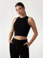 detail Guess dámský černý top