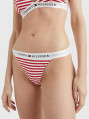 detail Tommy Hilfiger dámské pruhované plavkové kalhotky