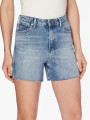 detail Tommy Hilfiger dámské modré džínové šortky