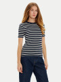 detail Tommy Hilfiger dámské tmavě modré tričko