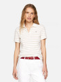 detail Tommy Hilfiger dámské bílo krémové polotričko