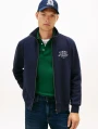 detail Tommy Hilfiger pánský tmavě modrý svetr
