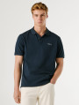 detail Pepe Jeans pánské modré polo tričko