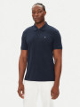 detail   Calvin Klein pánské tmavě modré polo tričko