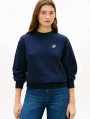 detail Tommy Hilfiger dámská tmavě modrá mikina