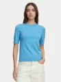 detail Tommy Hilfiger dámský modrý svetřík