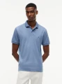 detail Tommy Hilfiger pánské modré polo tričko