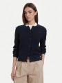 detail Tommy Hilfiger dámský modrý svetr