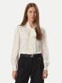 detail Tommy Hilfiger dámská krémová halenka