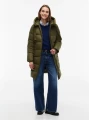 detail Tommy Hilfiger dámský zelený kabát