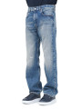 detail Tommy Jeans pánské modré džíny