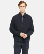 detail Tommy Hilfiger pánský modrý bomber