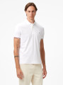 detail Tommy Hilfiger pánské bílé polo tričko