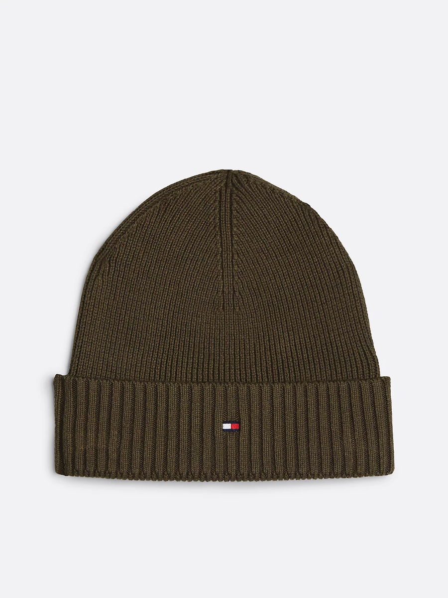 detail Tommy Hilfiger pánská khaki čepice