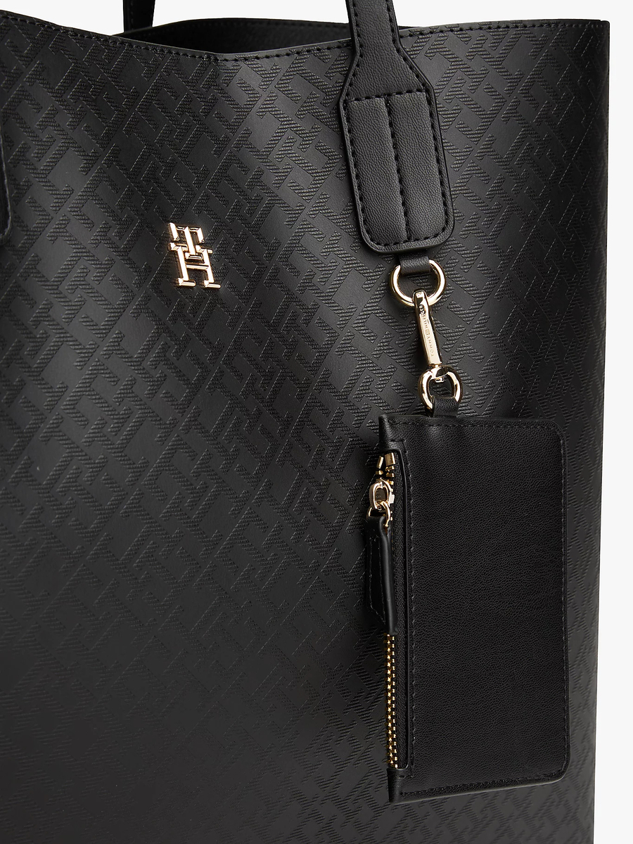 detail Tommy Hilfiger dámská černá kabelka