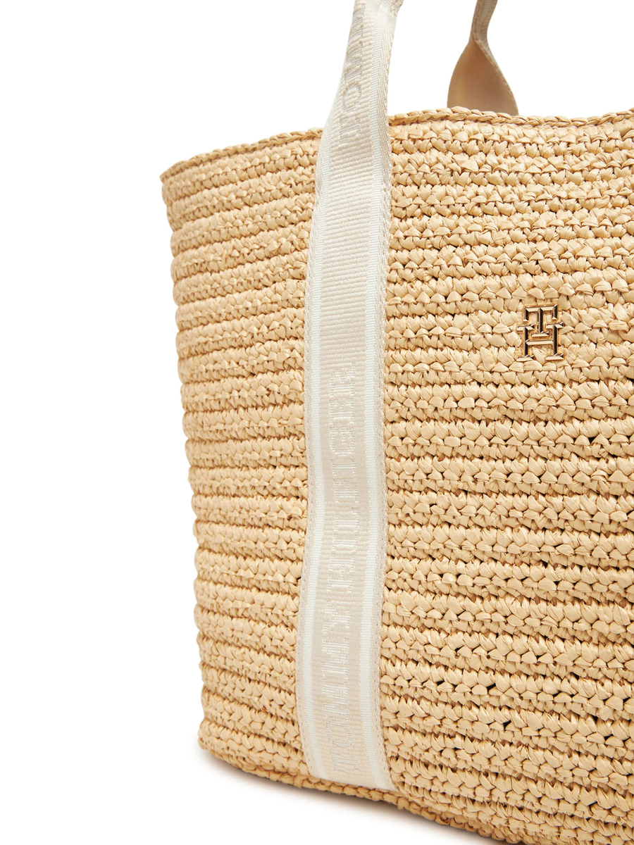 detail Tommy Hilfiger dámská béžová kabelka