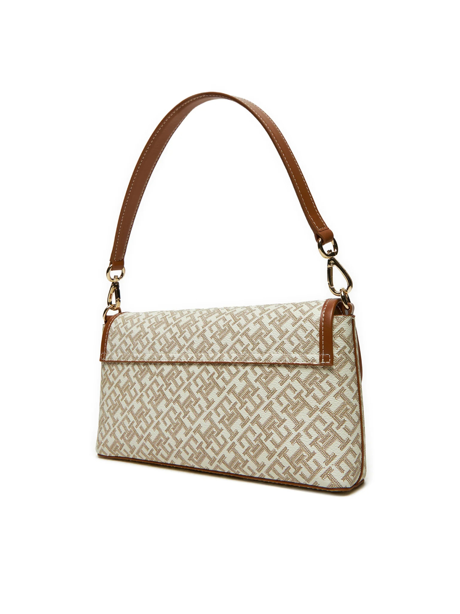 detail Tommy Hilfiger dámská hnědá kabelka