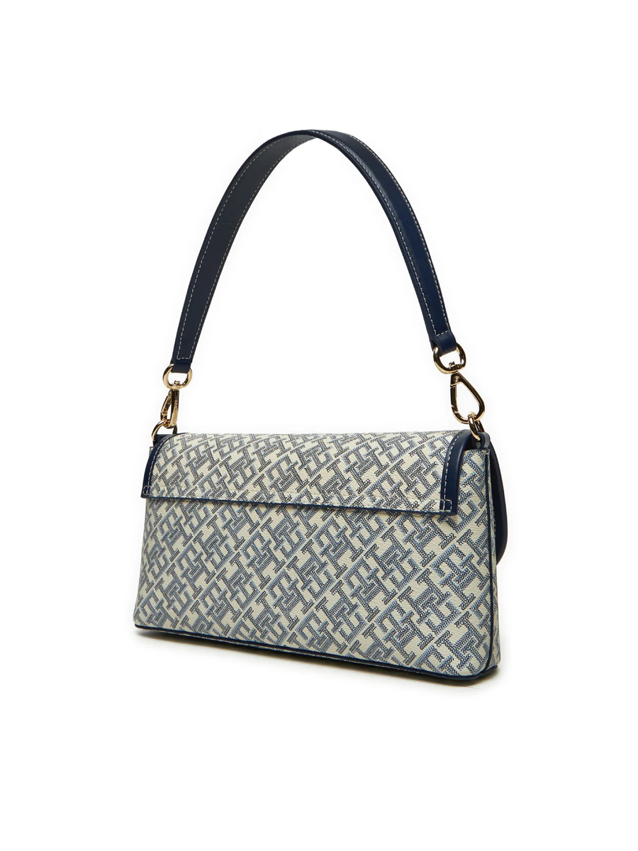 detail Tommy Hilfiger dámská modrá kabelka