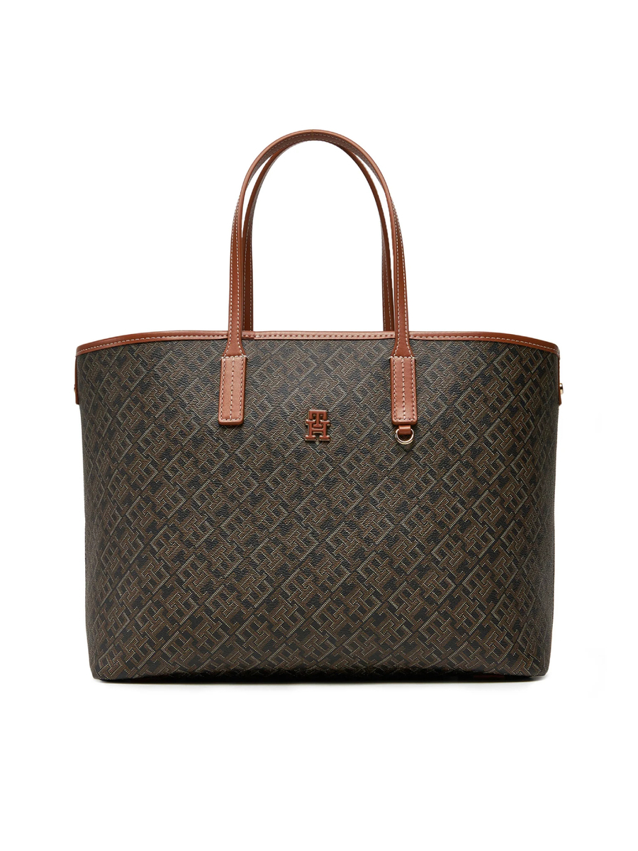 detail Tommy Hilfiger dámská černá kabelka Tote