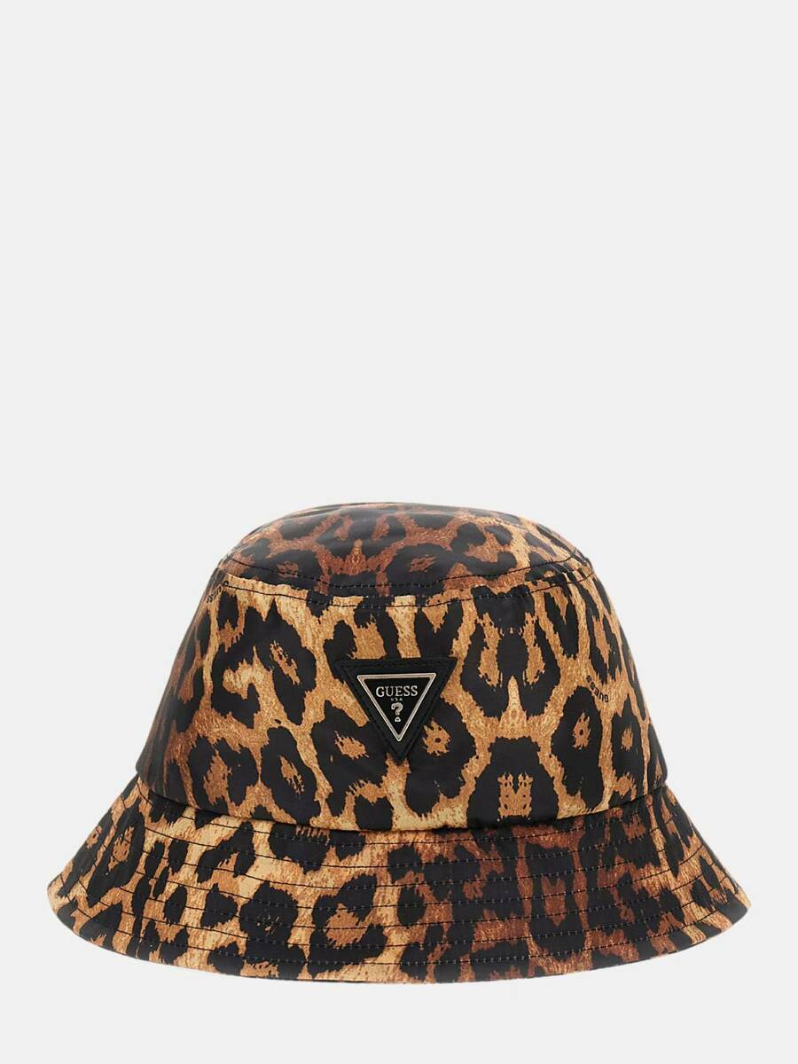 detail Guess dámský klobouk se zvířecím vzorem