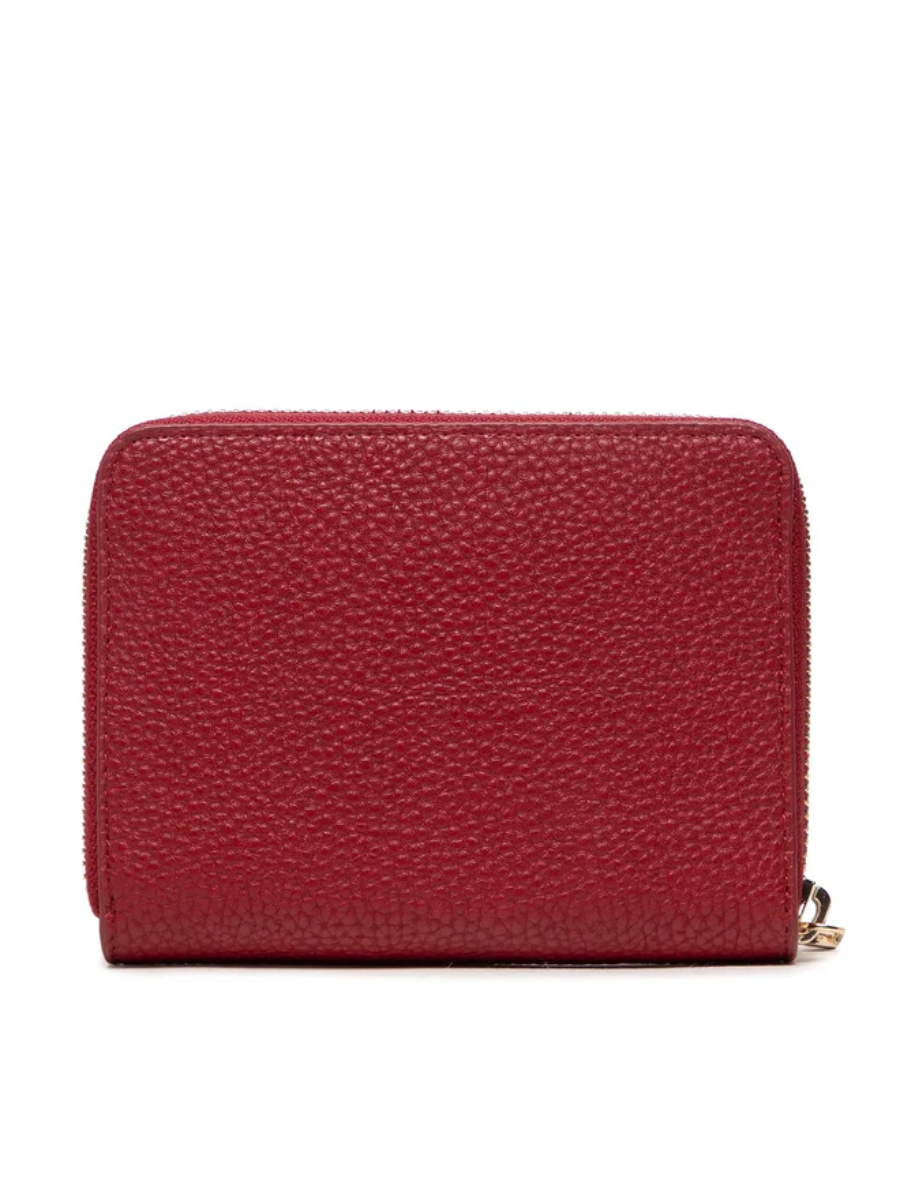 detail Tommy Hilfiger dámská vínová peněženka Element