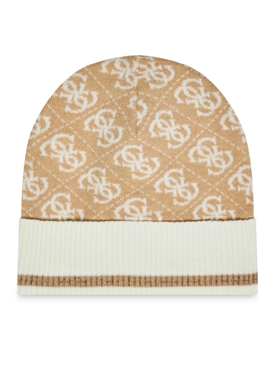 detail Guess dámská béžovo krémová čepice