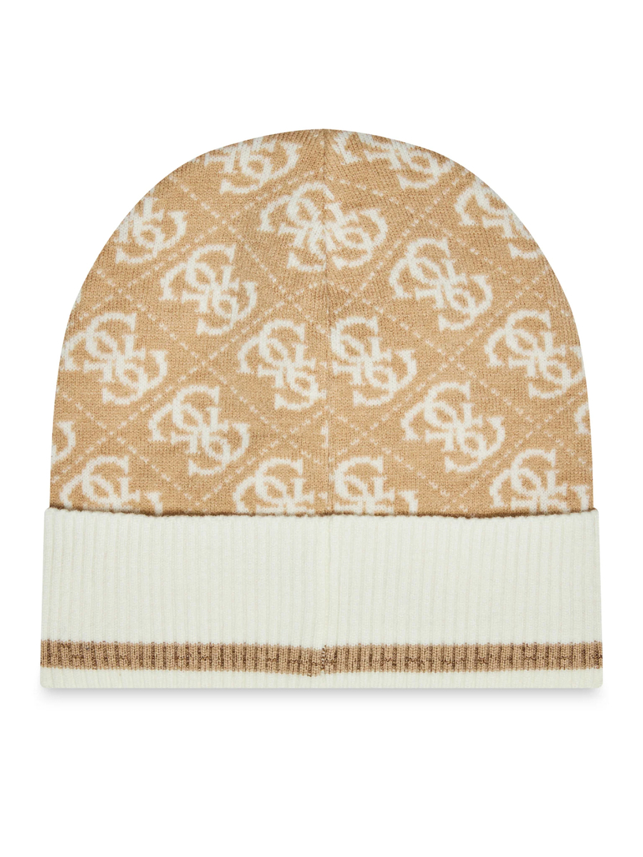 detail Guess dámská béžovo krémová čepice